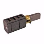 Angliniai šepetėliai su korpusu dulkių siurblių turbinoms