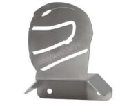 Motorcycle helmet holder