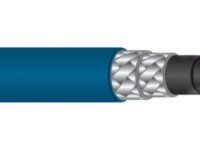 2ST DN10 Rubber Reinforced Hose, Blue 330bar